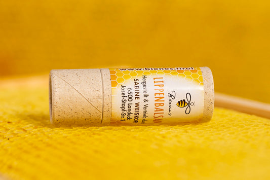Bienes.tirol Lippenbalsam mit Propolis und Honig im Graspapier-Stift (Plastikfrei!)